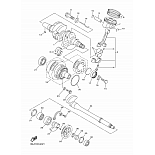 Crankshaft piston для Yamaha PZ50 Venture Multi Purpose